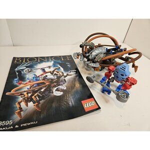 LEGO - 8595 - Takua and Pewku - 2003 - Retired - 100% Complete w/ Instructions
